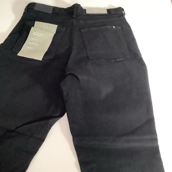 Everlane 32 Crop The Way High Skinny Jean NWT Black - Picture 5 of 12
